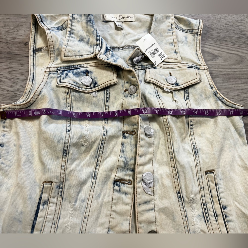EST 1946 jean jacket size M - Picture 4 of 6